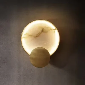 High Quality Natural Marble Wall Lamp for Living Room Postmodern Design Minimalist Bedroom Headboard Aisle Stair Lighting