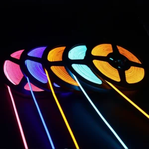 High Quality RGB COB LED Chip Strip Led Light Strips 12V 24V High Lumen Dotless Smart COB Led Strip Lights