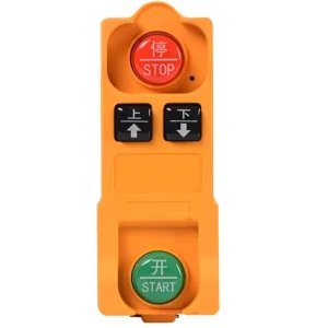 High Quality Waterproof Crane Remote Control Switch Transmitter 1 Year Warranty Fixed Code Durable Plastic Metal Box Packaging