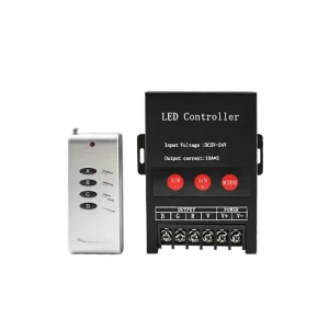 High Quality Wireless 360w Iron case 4 Key Controller for RGB LED Strip Lights RGB Color Lamp with Dimmer