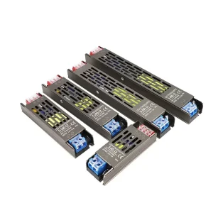 High efficiency 60W 100W 150W 200W 300W 400W 12v 24v Led Light Strip Power Supply Low Voltage Transformer Light Strip Driver