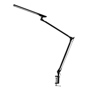 Highly Adjustable Dimmable LED Desk Lamp for Office Craft Studio Workbench Modern Style Nail Work Study Reading DC Power Supply