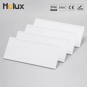 Holux 40W 600×600 Backlit LED Panel Light DALI 0 10V Dimmable for Office School Hotel ENEC CE ERP RoHS IES LDT Available