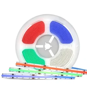 Home Decoration 10MM 810LEDs M 24V 12V IP20 Smart WIFI Music 15W Cuttable LED Strip Light Flexible 840LEDS RGB COB Strip Light