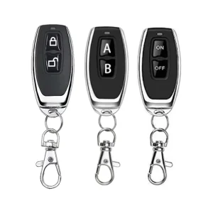 Hot Model 315MHz 433MHz 2 key Learning Code RF Wireless Remote Control Switch for Garage Door Lighting Electric Door