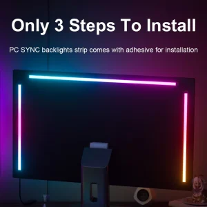 Hot Selling 5V 5050 RGB Smart LED Mood Strip Lights USB Music Sync Color Changing Remote App Control Luxury TV Compatible 5M