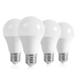 Hot Selling 5W 7W 9W 12W 15W 18W 25W 3000K 6500K B22 E27 a Shape Lamp Led Bulbs for Living Room