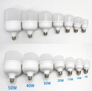 Hot Selling China 5 10 15 20 30 40 50w High Lumen T Shaped LED Bulb