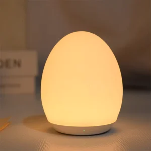 Hot Selling Dimmable Bedside Lamp Rechargeable Nursery Lamp Warm White Baby Sleeping Night Lamp for Timer