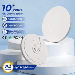 Hot Selling Home Hotel Human Body Motion Sensor 12W 18W 24W Round LED Ceiling Light