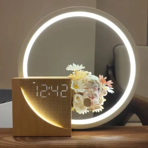 Hot Selling Modern LED Smart Home Bedside Lamp White Noise Machine with USB Charging for Hotels