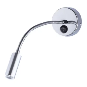 Hotel Bedside LED Wall Light Headboard Reading Light Flexible Hose Light Book Reading Wall Lamp for Bedroom Aluminum