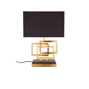 Hotel Decoration Desk Lamp Table Lighting Modern Design Interior Restaurant Table Lamp with Linen Shade
