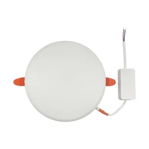 Hotel Home Office 16W 24W 36W Aluminum SMD Surface Mounted Slim Square Round Ceiling LED Panel Light