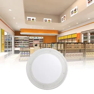 Hotel Home Office Colorful 18w 24w 36w Iron SMD Surface Mounted Slim Round Recessed LED Panel Light