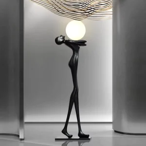 Hotel Living Room Luxury Nordic Corner Light Modern Minimalist Designer Art Decoration Standing Warm Floor Lamp
