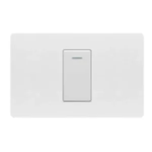 Household Light Wall Switch Indoor 1 Gang 1 Way Switch