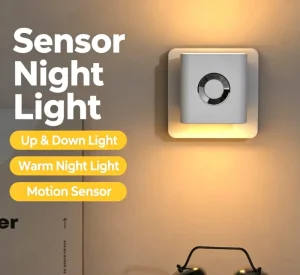 Human Motion Sensor LED Bedside and Cabinet Night Light with Automatic Shutoff