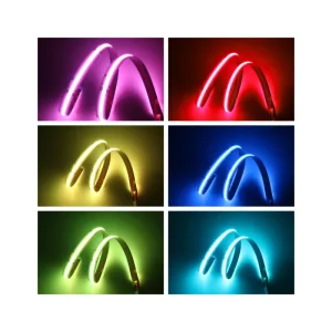IP20 IP67 12mm RGBW Smart Strip Lights 560 LEDs DC24V COB LED Strips CRI90 5 Year Warranty