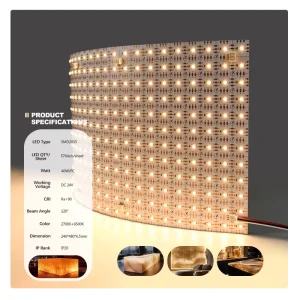 IP20 LED Backlit Panel Light 24V Flexible Light Sheet 2700K-6500K CRI 90 Manufacturer