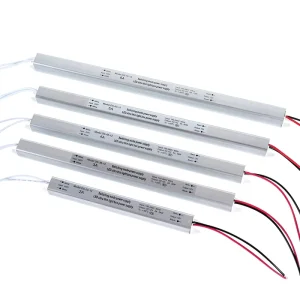 IP20 Ultra-Slim DC12V 24V Switching Power Supply LED Driver 1A 2A 3A 4A 5A 6A 18W 24W 36W 48W 60W 72W Aluminum Case