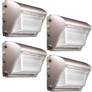 IP65 60W 80W 100W 120W UL ROHS Photocell Outdoor Waterproof LED Wall Lamps