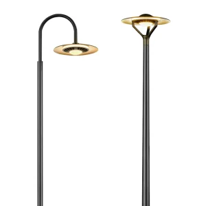 IP65 AC Powered LED Outdoor Garden Lights 3M 4M Die-cast Aluminum Remote Control Dimmable 18W 3000K Modern Landscape Lighting