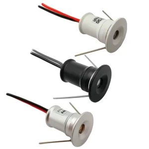 IP65 Dimmable 1W Mini LED Downlight, 12V for Canopy, Cabinet, Stair, and Ceiling Lighting