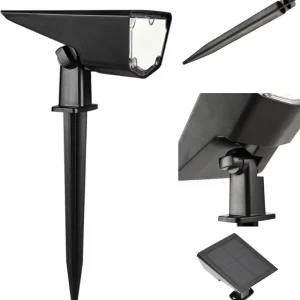 IP65 LED Solar Garden Lights Ground Lawn Lighting Solar Spotlights Projection Lights