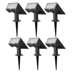 IP65 LED Solar Garden Lights Warm White RGB Landscape Outdoor Lighting Decorative Spot