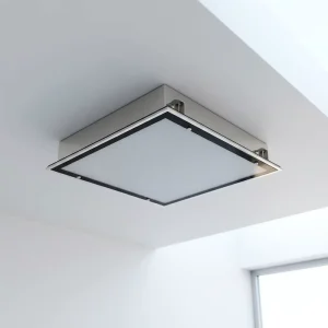 IP65 Steel LED Replacement Panel Light 595×595 5000K Daylight 36W No-Flicker Dimmable for Living Room