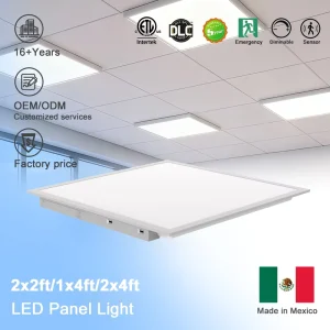 IP65 Surface-Mounted Indoor Backlit LED Panel Light 60×60 CRI>80 Commercial