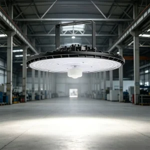 IP65 UFO LED High Bay Light, 210W 230W 235W, Aluminum Body, Warehouse Factory Garage Ceiling