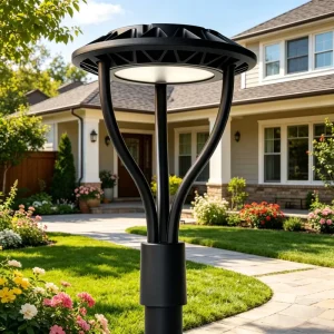 IP65 Waterproof Aluminium 50W 80W 100W 150W Pole LED Garden Light Landscape Outdoor LED Park Post Top Lights