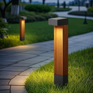 IP65 Waterproof Aluminum LED Bollard Light Outdoor Landscape Path Garden Floor Lamp Lawn Driveway Patio Decor 3 Year Warranty