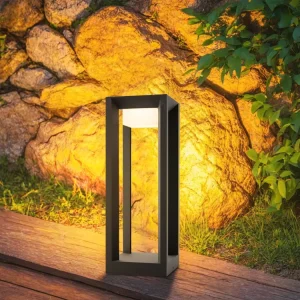 IP65 Waterproof Aluminum Material Solar LED Garden Lights Lithium Battery Included Outdoor Park Home Villa Courtyard