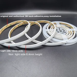 IP65 Waterproof RGB Smart IC COB LED Strip Tube Light Multicolor Addressable 3m 24V 10W Flexible Tube