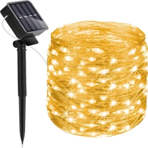 IP65 Waterproof RGB Solar LED Lamps PVC Body Decorative Flower Blossom Lights for Garden Outdoor Christmas Solar Power Supply