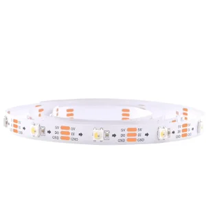 IP65 Waterproof SK6812 RGBW Pixel LED Strip with App, CE Certified