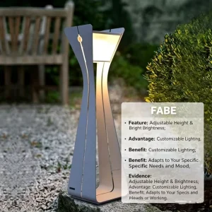 IP65 Waterproof Stainless Steel LED Garden Landscape Floor Lamp Solar Lawn Lights