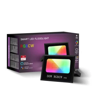 IP65 WiFi Smart LED Outdoor Solar Flood Light with App Control