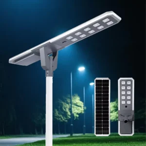 IP66 Waterproof 30W 40W 60W Solar LED Street Light with Smart Control for Outdoor Road Use
