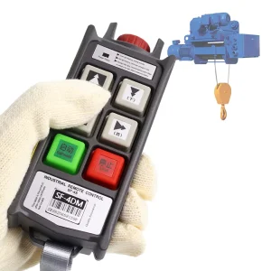 IP66 Waterproof 4 Channel Wide Voltage Range Bridge Crane Radio Industrial Wireless Remote Control Switches