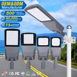 IP66 Waterproof Outdoor Aluminum Garden 60W 100W 150W 240W SMD LED Street Light