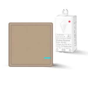 IP66 Waterproof RF433 Remote Control 1000W LED Light Switch Kit 10A Load for Christmas Lights and Lamps
