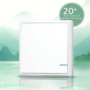 IP66 Wireless Remote Control Light Switch No Drilling or Wiring for Hotel and Apartment Renovation