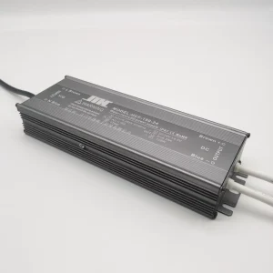 IP67 Aluminum LED Driver 600W 24V Power Supply Dual Output 100% Full Load High Efficiency for Street Light Flood Light LED Strip