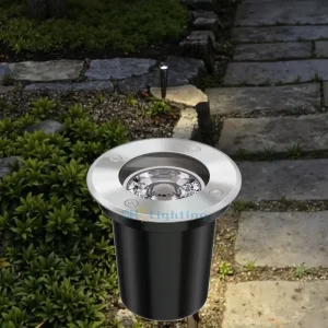 IP67 GU10 Spotlight LED Underground Light for Road Buried Inground Housing with Aluminum Construction 220V Garden Stair Use