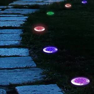 IP67 Inground LED Underground Light for Landscape Lighting with High Brightness RGBW 24V Smart