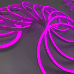 IP67 RGB Colorful LED Neon Flex 20*18mm DC24V Cuttable LED Strip Tuya APP Remote Control for Commercial Shops KTV Decoration